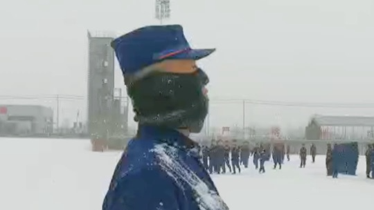 新訓消防員的隊列你們能打幾分？我不是一個人在戰斗！